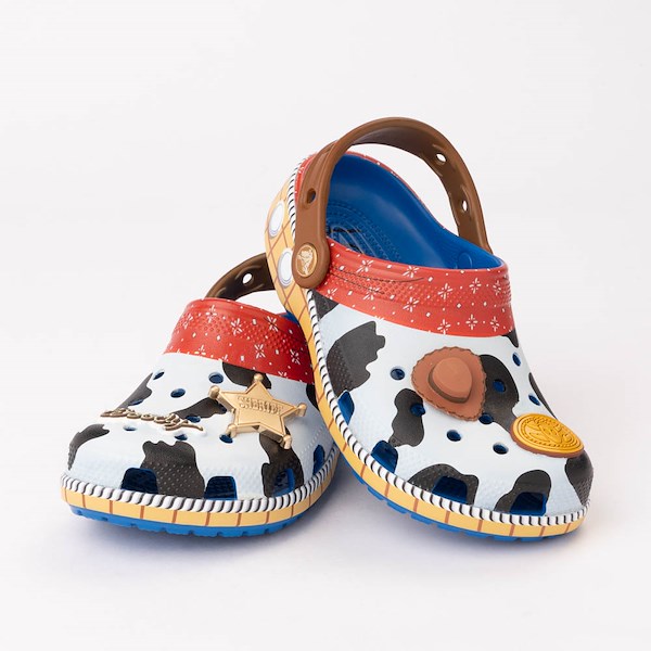 Toy Story Crocs Sheriff Woody Classic Clog - Blue Jean